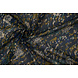 Chifón Foil Camofleur Azul Marino Azul