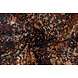 Chifón Foil Amber Óxido Ladrillo Chifón Foil Amber Óxido Ladrillo