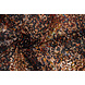 Mousseline Film Métallisé Amber Brique Rouille Mousseline Film Métallisé Amber Brique Rouille