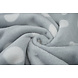 Flanelle Polaire Pois Gris Clair Flanelle Polaire Pois Gris Clair