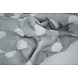 Flanella Pile Pois Grigio Chiaro Flanella Pile Pois Grigio Chiaro