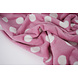 Flannel Fleece Dots Pink Flannel Fleece Dots Pink