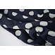 Flannel Fleece Dots Navy Blue Flannel Fleece Dots Navy Blue