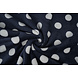Flannel Fleece Dots Navy Blue Flannel Fleece Dots Navy Blue