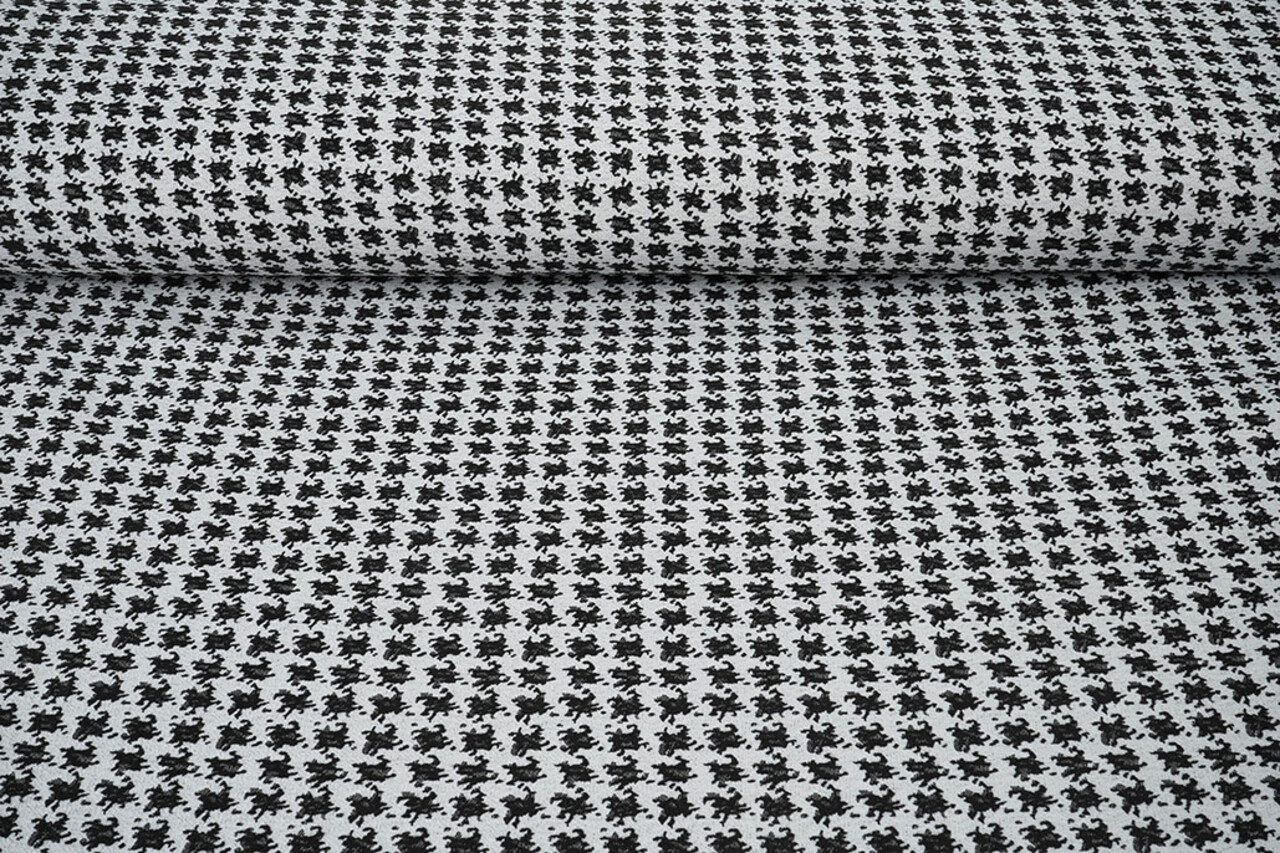 Jacquard Pied Il Poule Nero Jacquard Pied Il Poule Nero