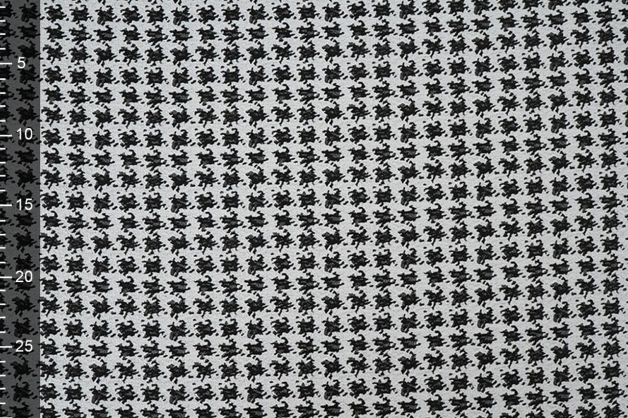 Jacquard Pied de Poule Noir Jacquard Pied de Poule Noir