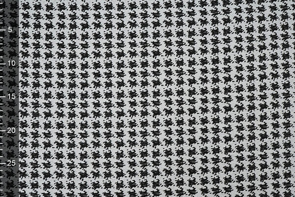 Jacquard Pied de Poule Noir Jacquard Pied de Poule Noir