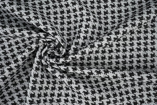 Jacquard Pied Il Poule Nero Jacquard Pied Il Poule Nero