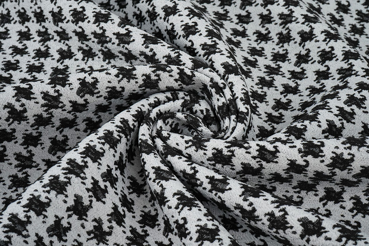 Jacquard Pied Il Poule Nero Jacquard Pied Il Poule Nero
