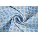 Jacquard Pied Il Poule Azzurro Chiaro