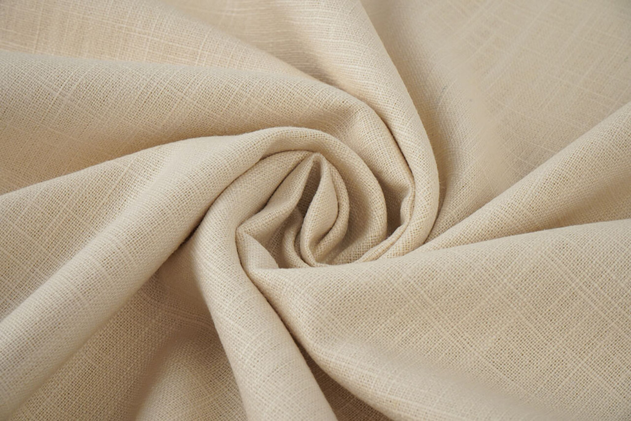 Oeko-Tex®  Gewassen Linnen Licht Beige Oeko-Tex®  Gewassen Linnen Licht Beige