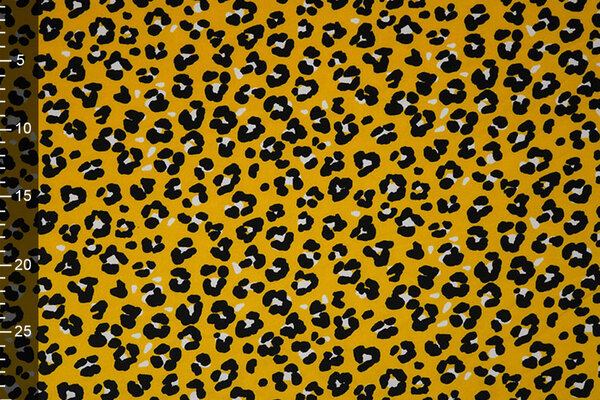 Sport Travel Colored Stampa Leopardata Giallo