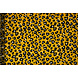 Sport Travel Colored Stampa Leopardata Giallo