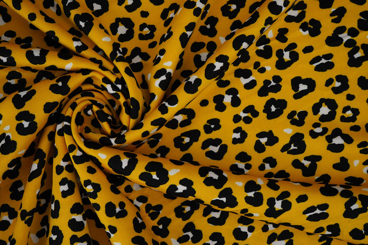 Sport Travel Colored Panther Print Yellow Sport Travel Colored Panther Print Yellow