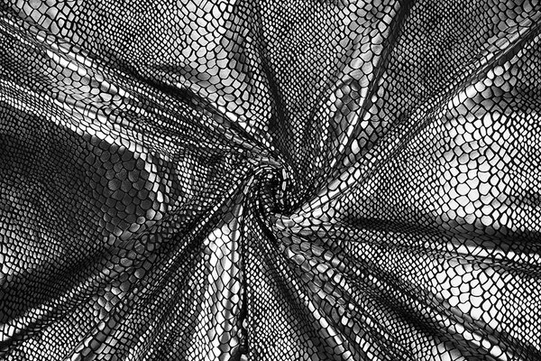 Lamé Schlangenprint Grau Lamé Schlangenprint Grau