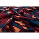 Knitted Woolen fabric Petrol Brique Knitted Woolen fabric Petrol Brique