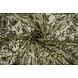 Mesh Ricamato Paillettes Naomi Verde Muschio