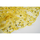 Mesh Embroidered Sequins Melissa Yellow Mesh Embroidered Sequins Melissa Yellow