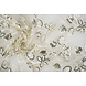 Mesh Embroidered Sequins Melissa Off-White Mesh Embroidered Sequins Melissa Off-White