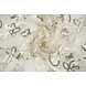 Netz Bestickt Pailletten Melissa Off-White Netz Bestickt Pailletten Melissa Off-White