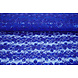 Mesh Embroidered Sequins Melissa Cobalt Blue Mesh Embroidered Sequins Melissa Cobalt Blue