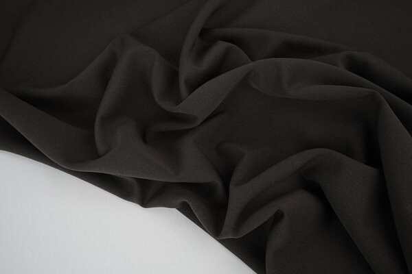 Stretch Gabardine Aarde Bruin Stretch Gabardine Aarde Bruin