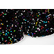 Sequins on Velvet Black - Multi Sequins on Velvet Black - Multi