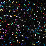 Sequins on Velvet Black - Multi Sequins on Velvet Black - Multi