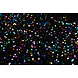 Sequins on Velvet Black - Multi Sequins on Velvet Black - Multi