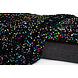 Paillettes su Velluto Nero - Multicolore Paillettes su Velluto Nero - Multicolore