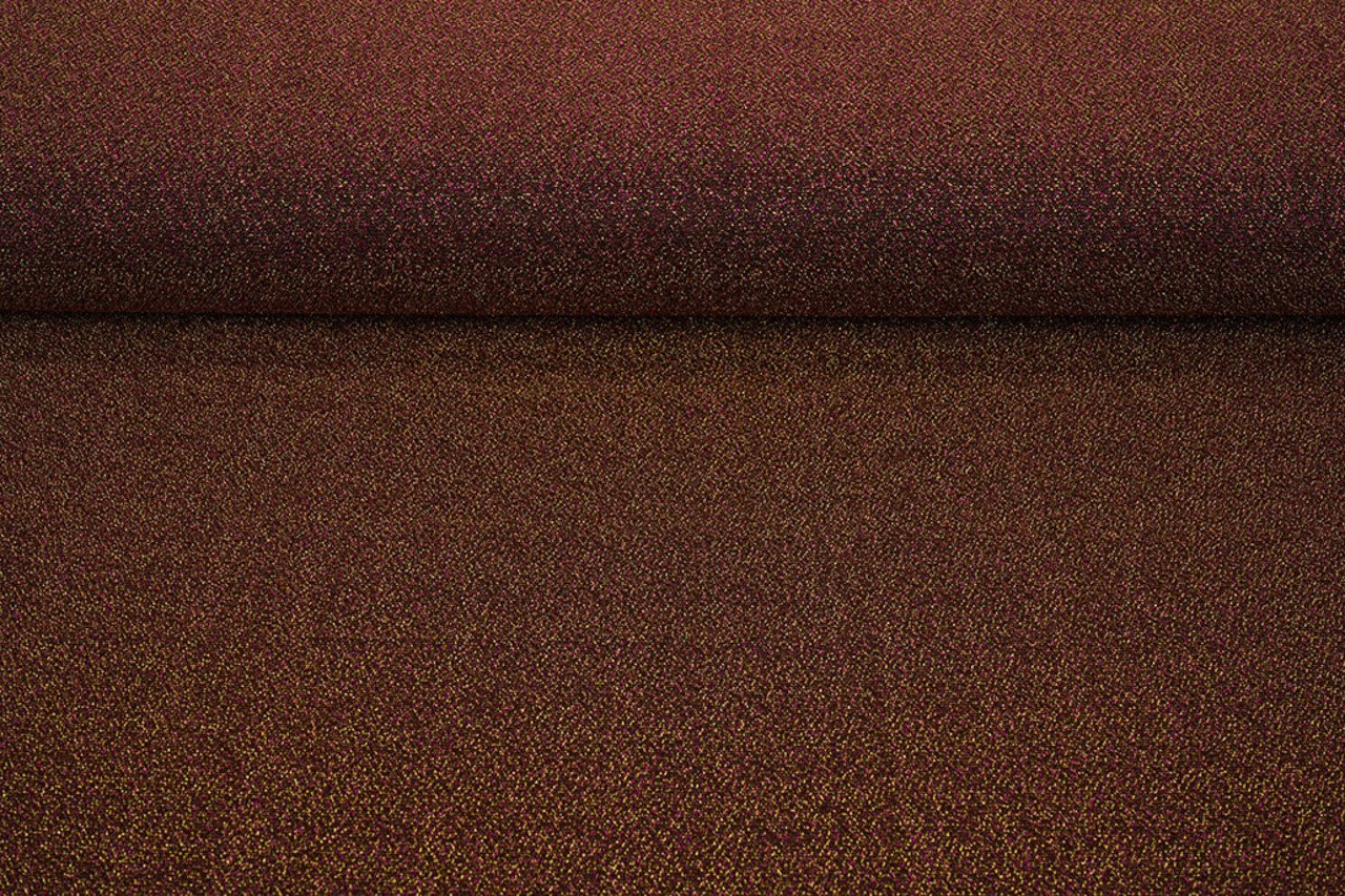 Lurex Dance Cyclamen - Gold