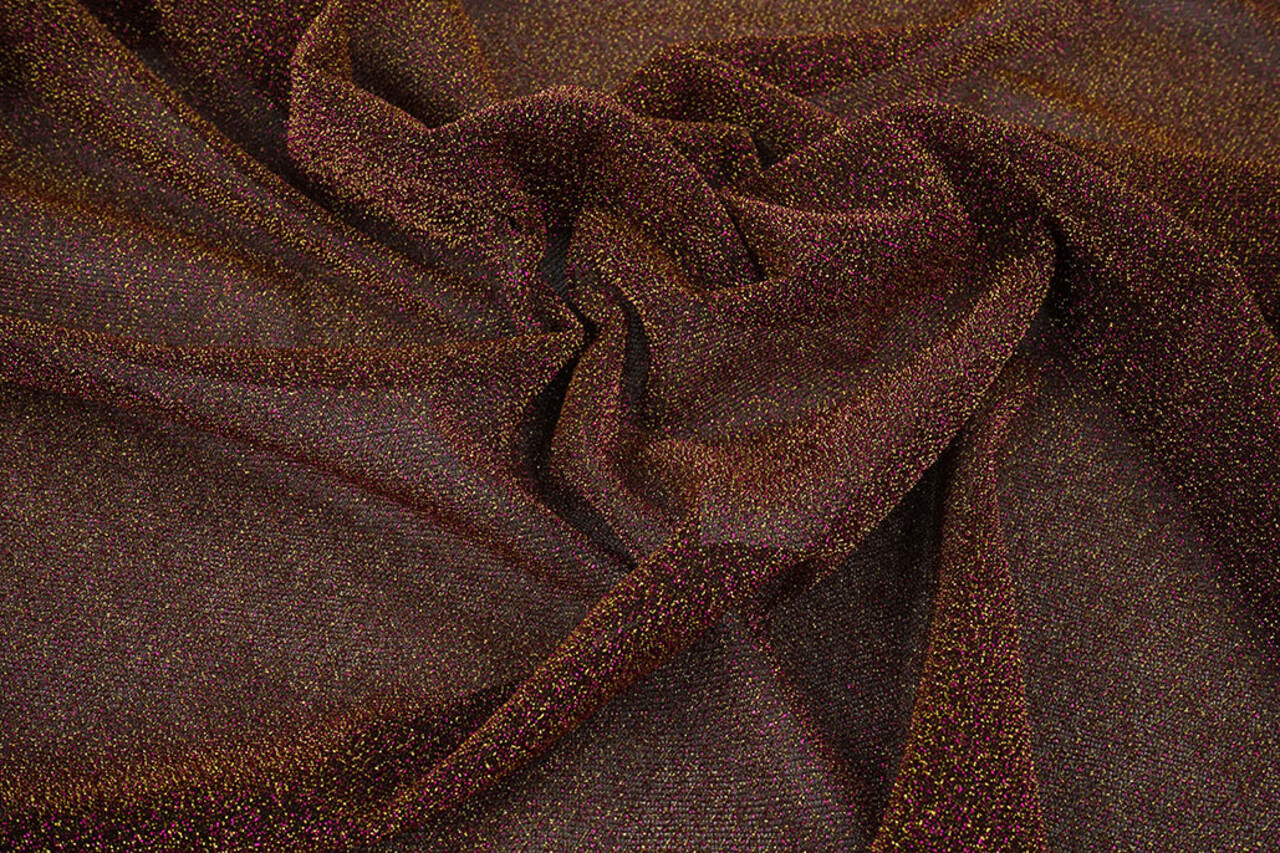 Lurex Danza Ciclamino - Oro
