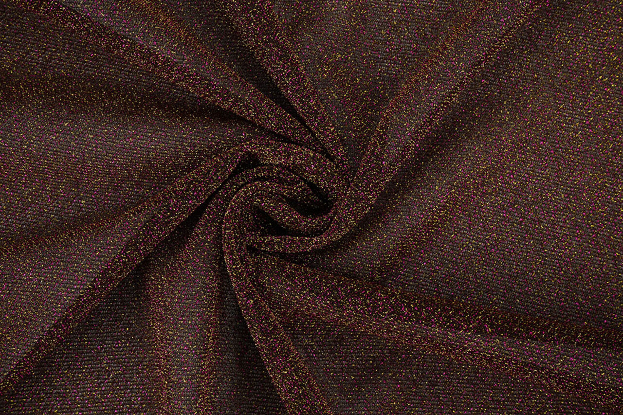Lurex Danza Ciclamino - Oro