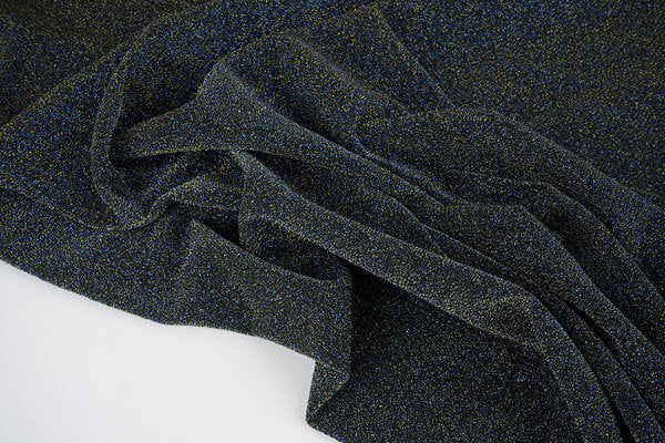 Lurex dans Bleu - Or Lurex dans Bleu - Or