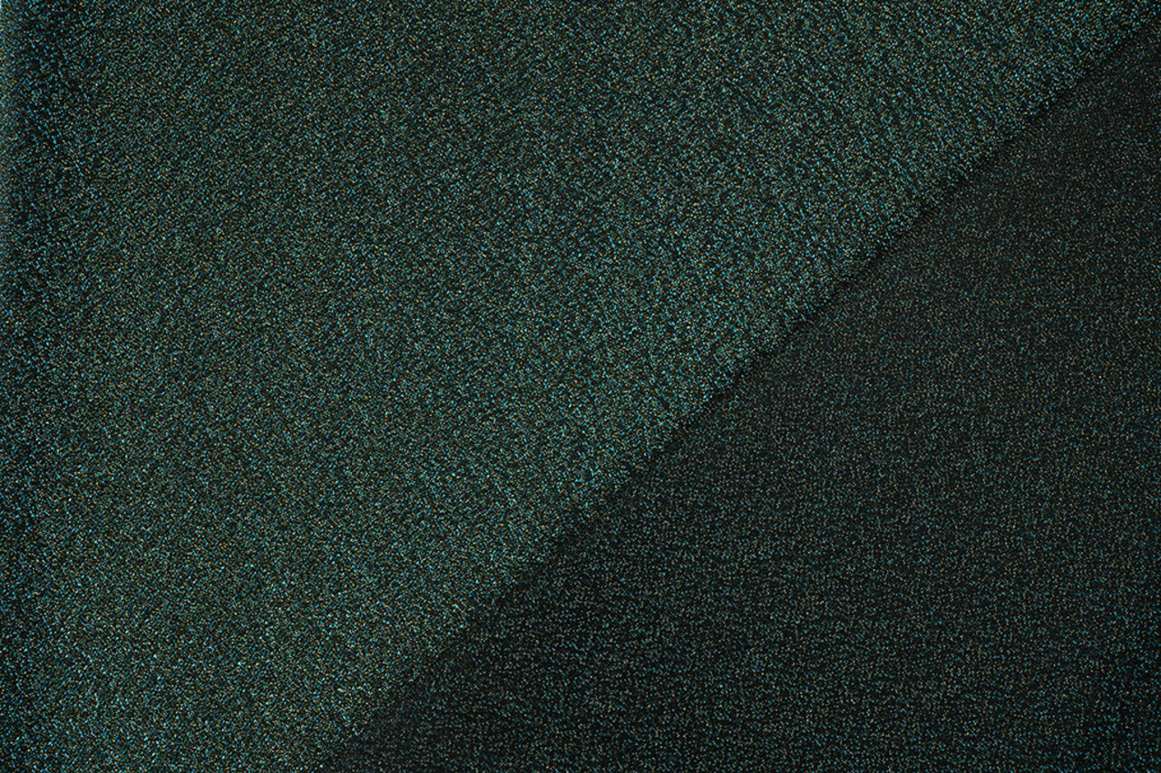 Lurex Danza Verde Mare - Oro