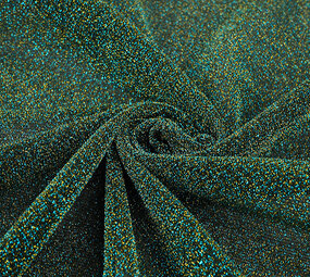 Lurex Tanz Meergrün - Gold Lurex Tanz Meergrün - Gold