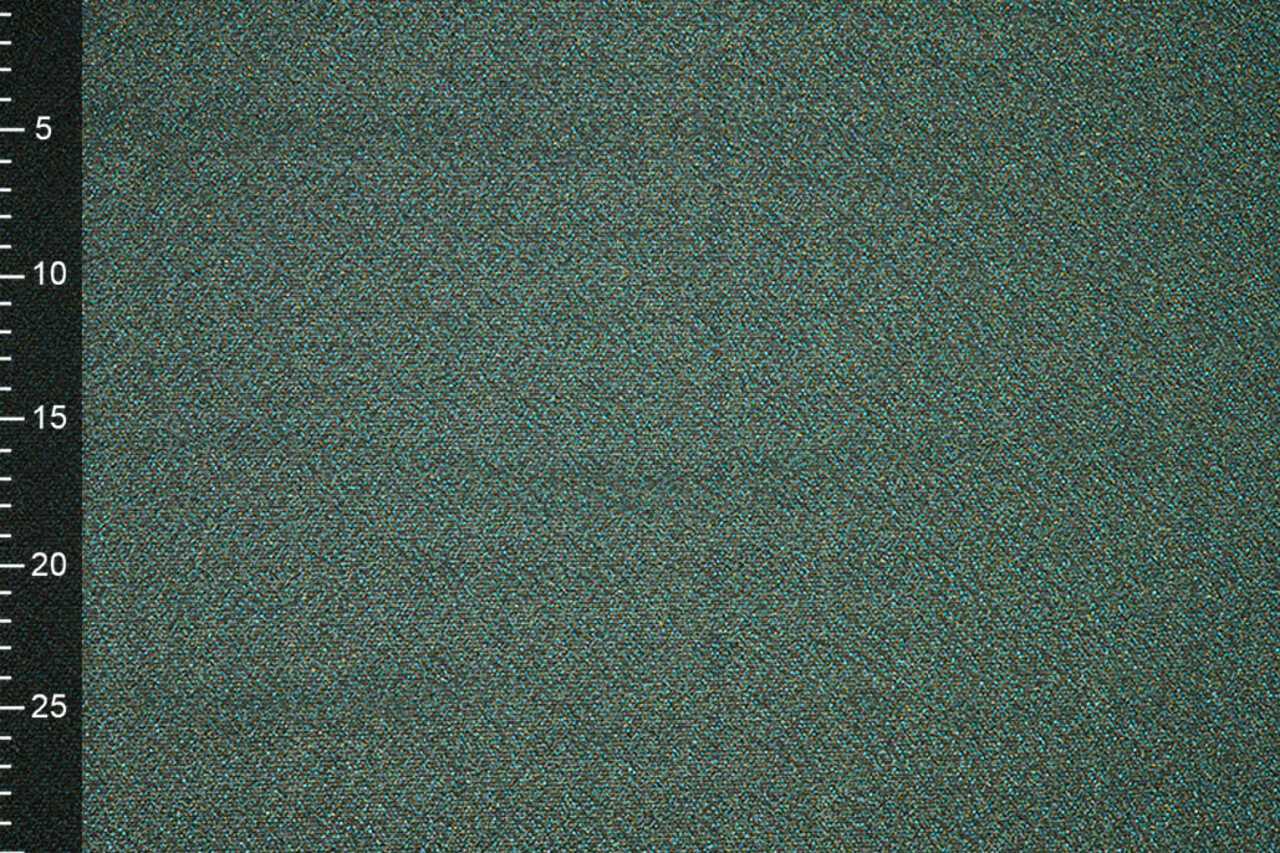 Lurex Tanz Meergrün - Gold