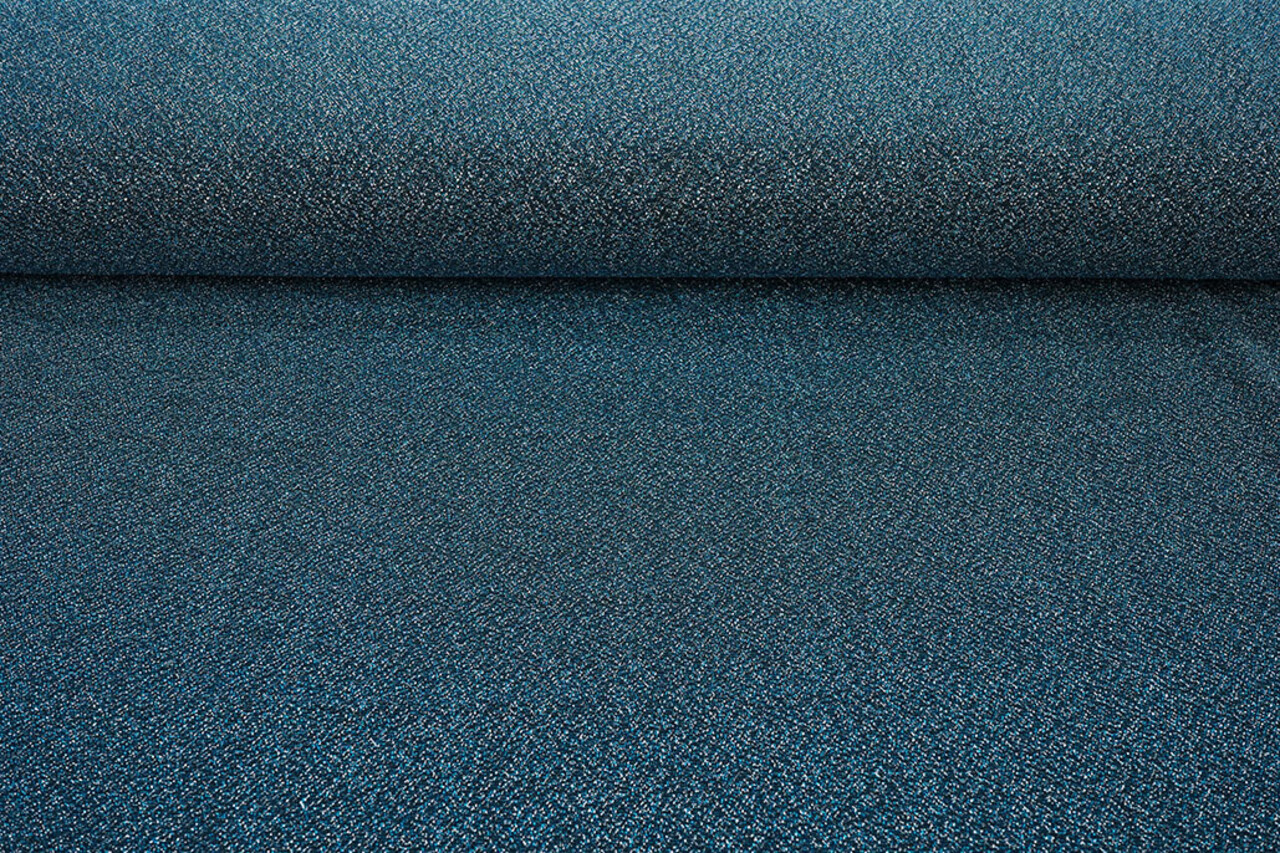 Lurex dans Aqua - Argent