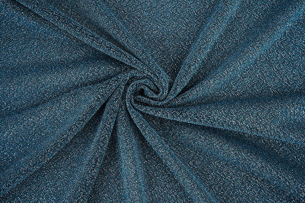 Lurex Dance Aqua - Silver