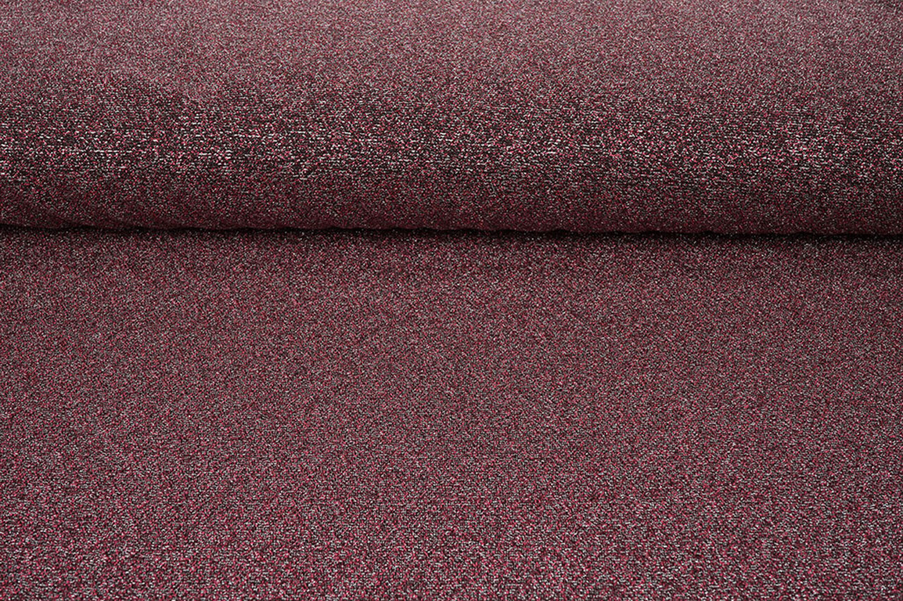 Lurex Dans Bordeaux - Zilver