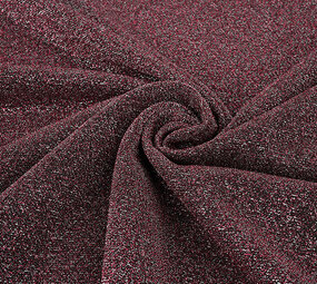 Lurex Dance Bordeaux - Silver Lurex Dance Bordeaux - Silver