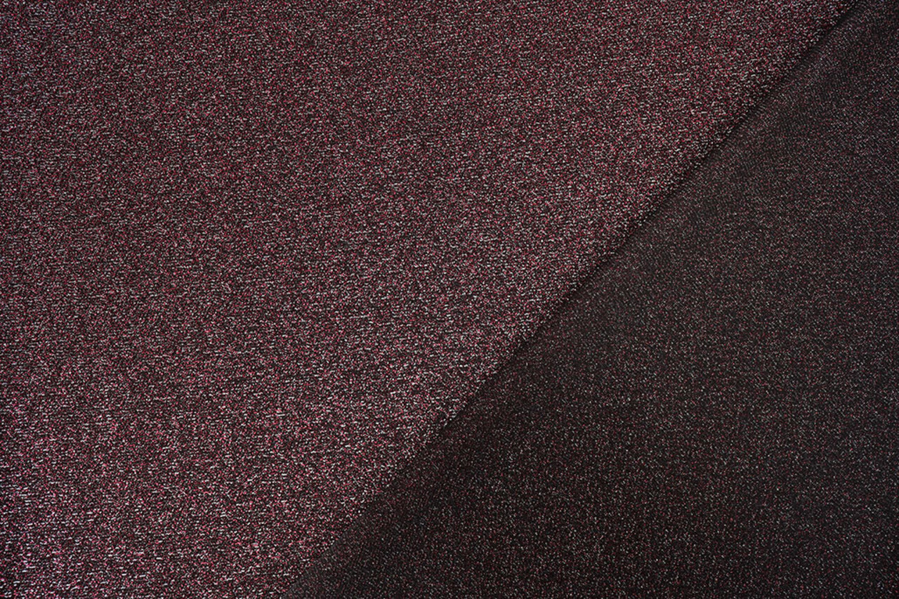 Lurex Dans Bordeaux - Zilver