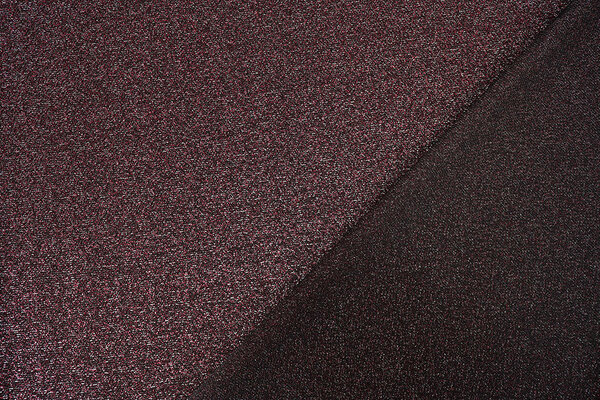 Lurex Tanz Bordeaux - Silber Lurex Tanz Bordeaux - Silber