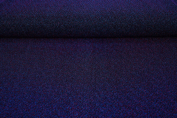 Lurex Tanz Blau - Fuchsia