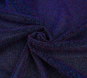 Lurex Tanz Blau - Fuchsia Lurex Tanz Blau - Fuchsia