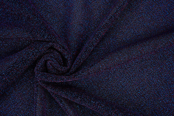 Lurex dans Bleu - Fuchsia Lurex dans Bleu - Fuchsia