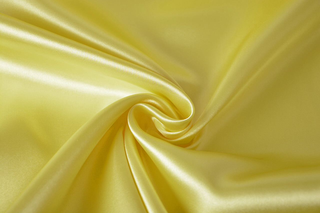 Poly Satijn Geel