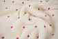 Teddy Stof Geborduurd Bloemen Camilla Creme Teddy Stof Geborduurd Bloemen Camilla Creme