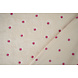 Oeko-Tex® Teddy Tessuto Ricamato Fiori Camilla Crema Oeko-Tex® Teddy Tessuto Ricamato Fiori Camilla Crema