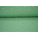 Oeko-Tex® Teddy Tessuto Ricamato Fiori Camilla Verde Oeko-Tex® Teddy Tessuto Ricamato Fiori Camilla Verde